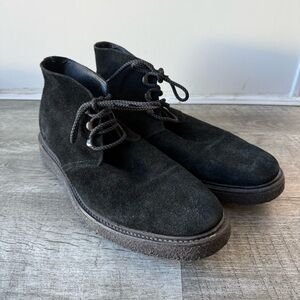 AllSaints Chukka Black Suede Men's Boots